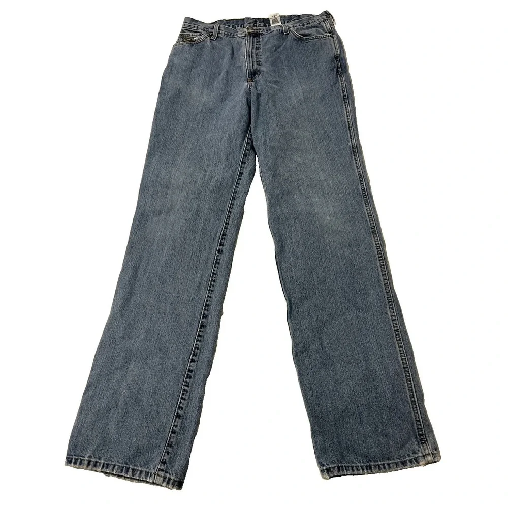 Cinch Jeans Mens 38x38 Edi Locker Stock Green Label Blue Bootcut Rodeo Denim